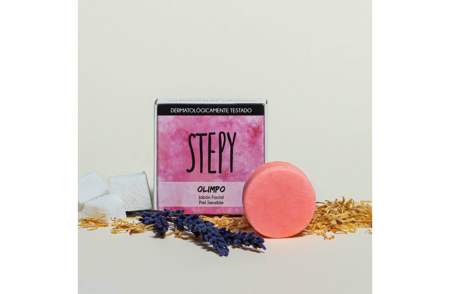 Jabón facial para pieles sensibles - OLIMPO - STEPY