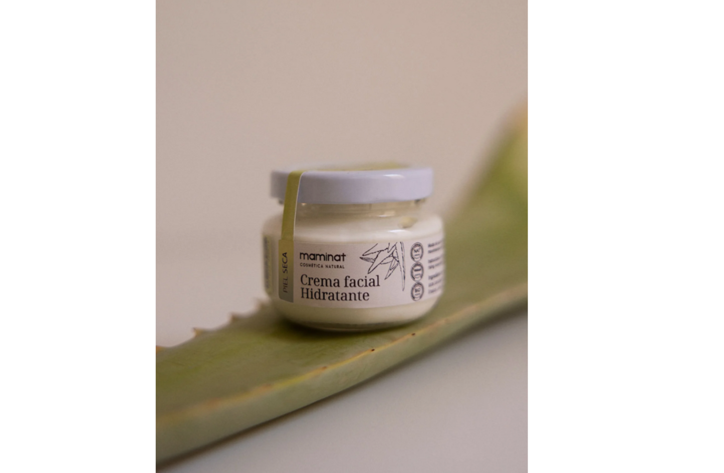 Crema Facial Hidratante Piel Seca. Maminat
