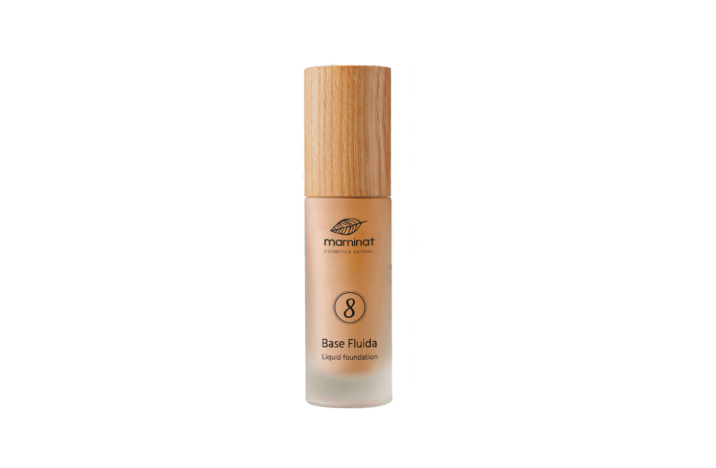 Base de maquillaje natural fluída nº8 - Maminat