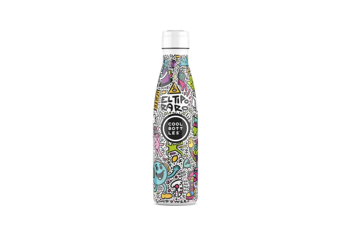 Botella de Acero inoxidable 500ml - Positive Revolution - EL TIPO RARO - Coolbottles