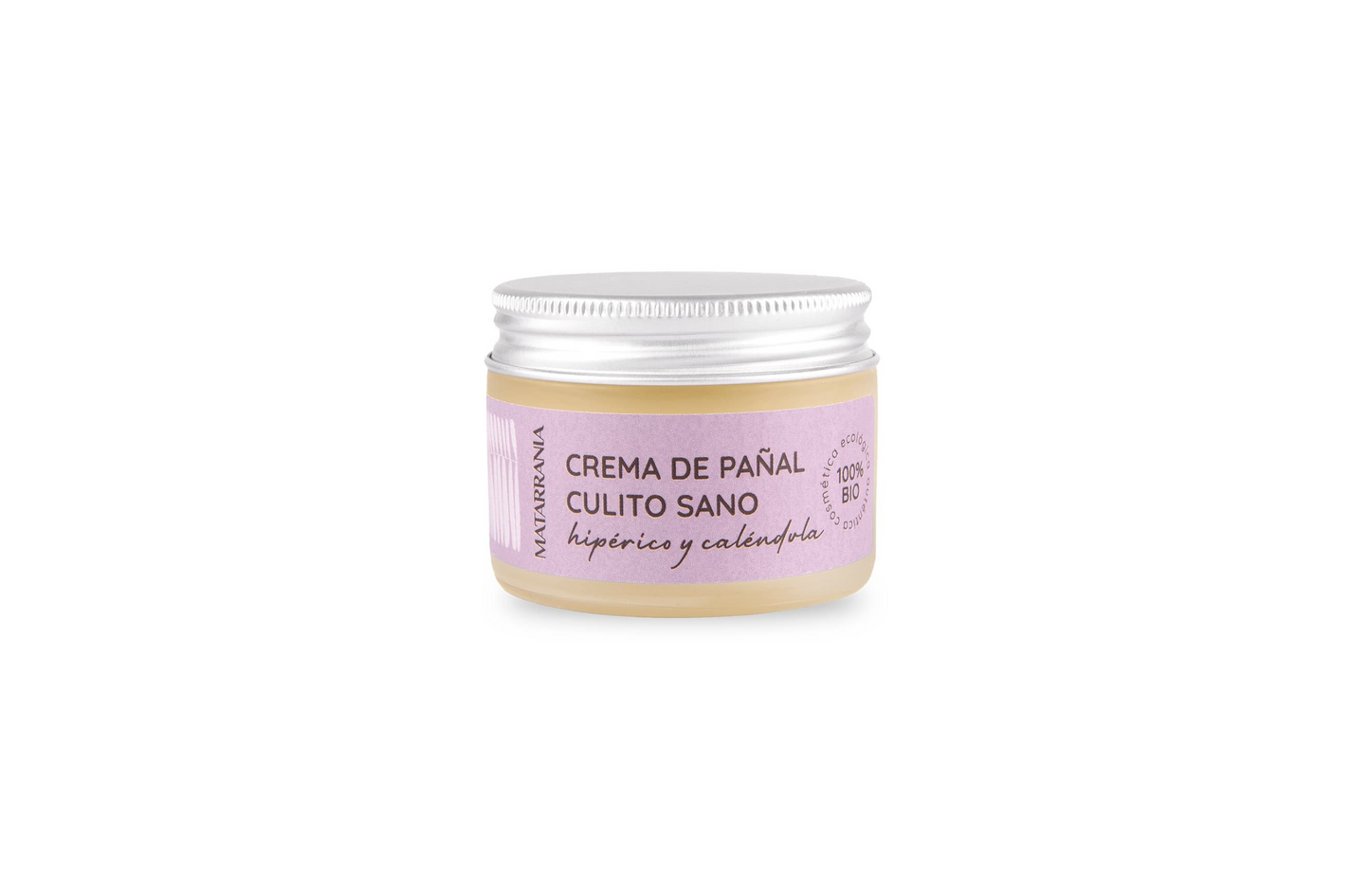 Culito sano. Crema de pañal 100% BIO. Matarrania