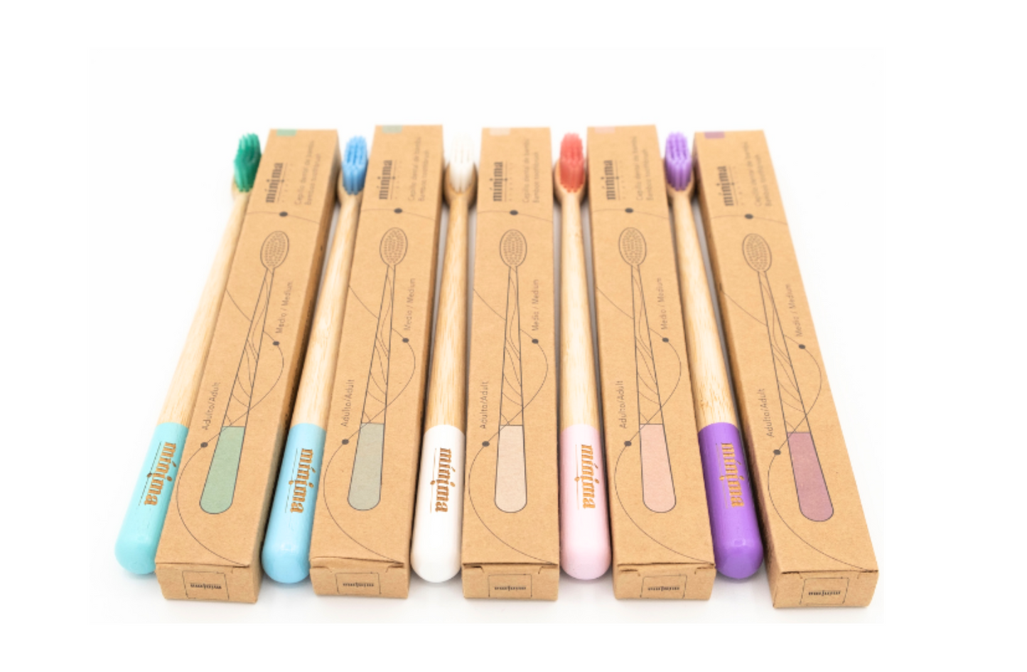 Cepillo de dientes bambú - Mínima organics