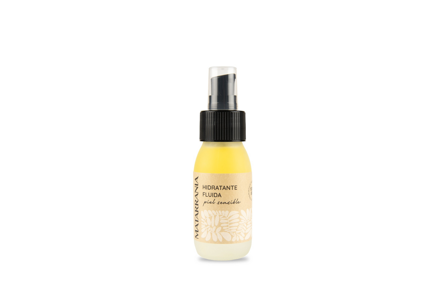 Fluído hidratante facial piel sensible 100% Bio - Matarrania
