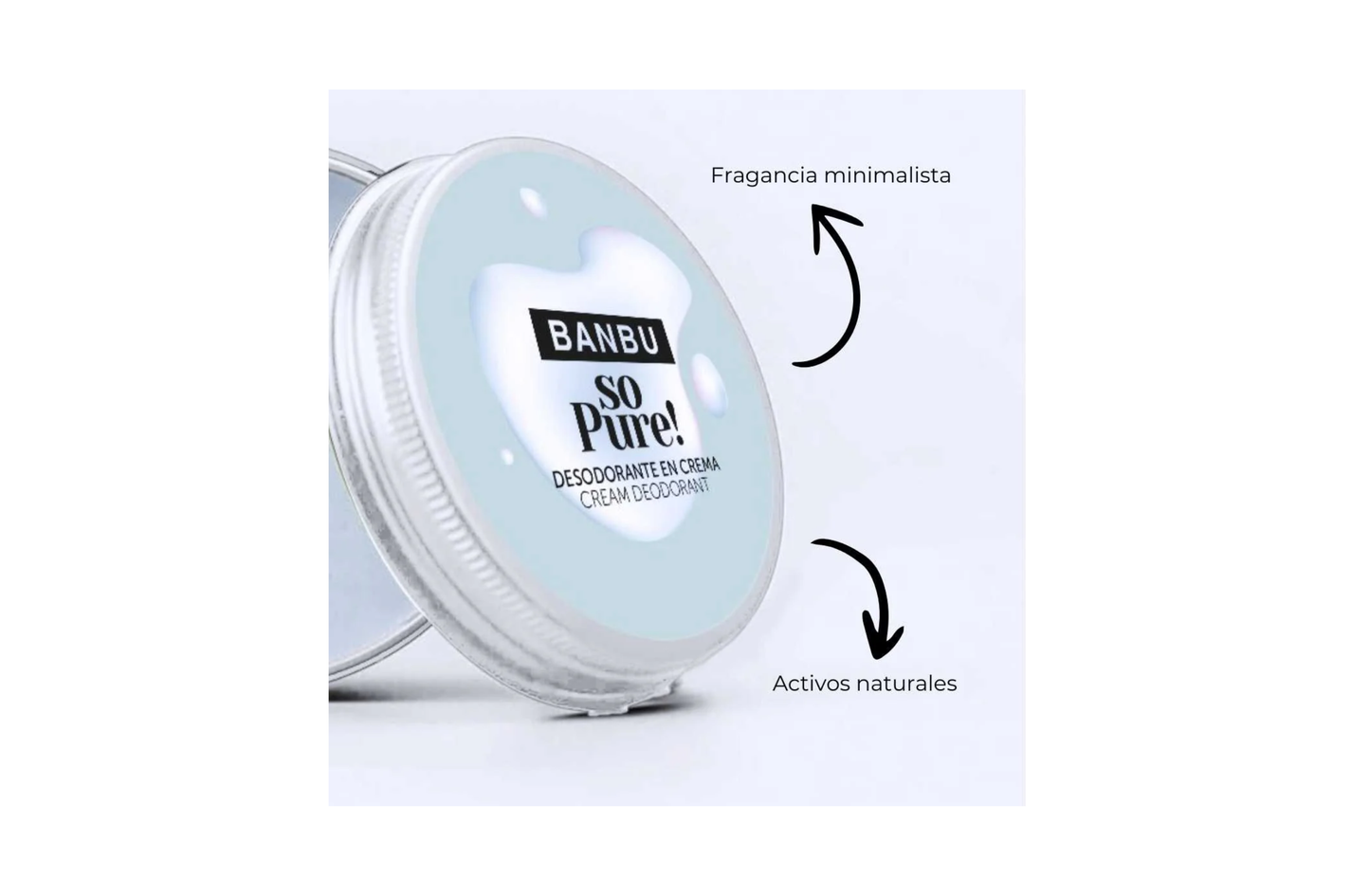 Desodorante en crema eco SO PURE - Banbú