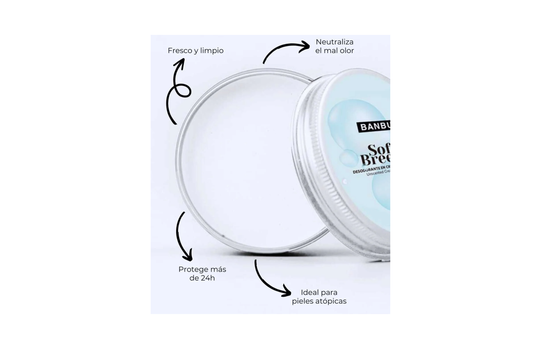 Desodorante en crema eco PIEL SENSIBLE- SOFT BREEZE - Banbú
