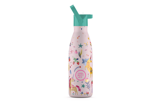 Botella Acero Inoxidable Kids 350ml -Funny Unicorns- Coolbottles