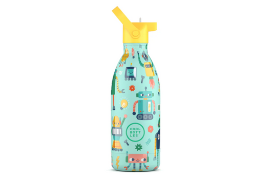 Botella Acero Inoxidable Kids 500ml - Short Circuit - Coolbottles