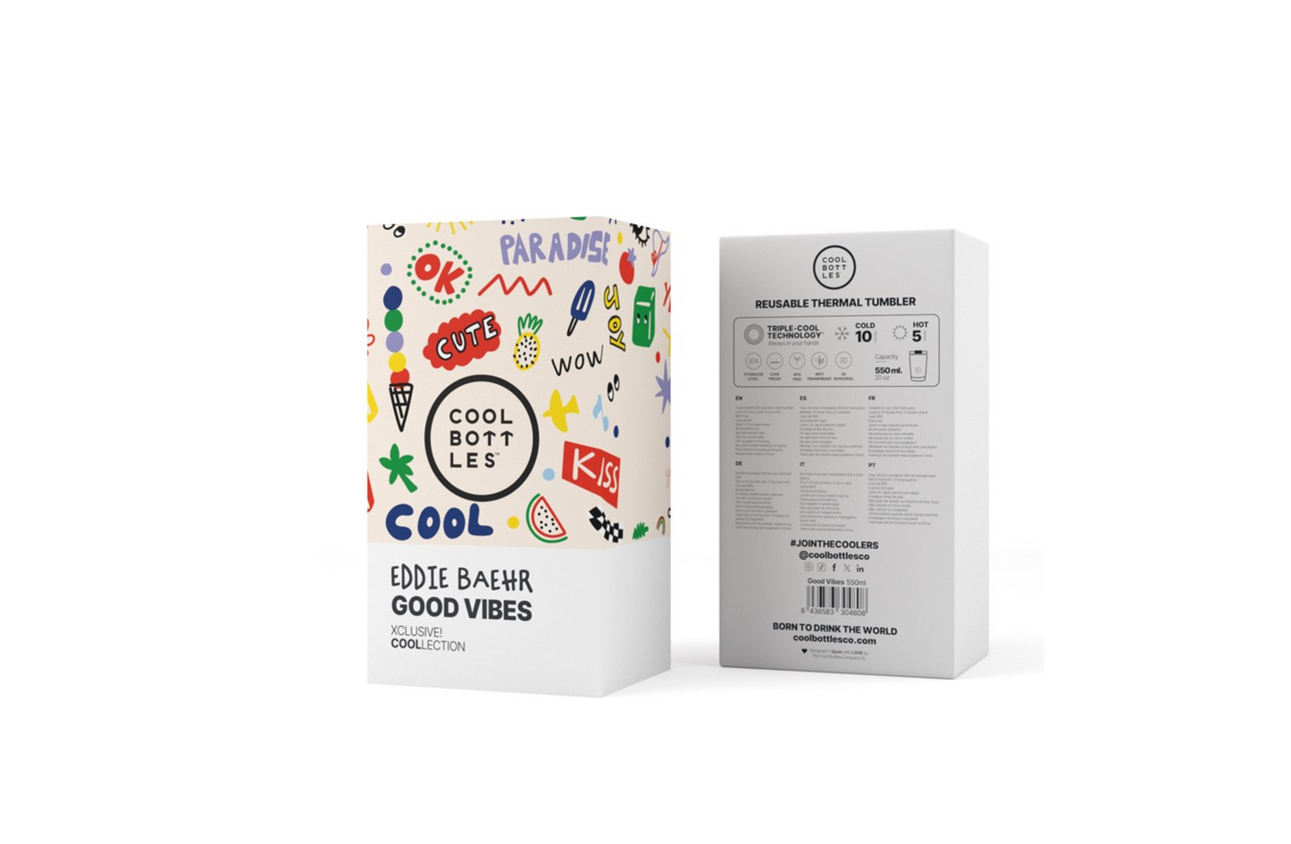 Vaso térmico Good Vibes 550 ml Tumblers - EDDIE BAEHR - Coolbottles