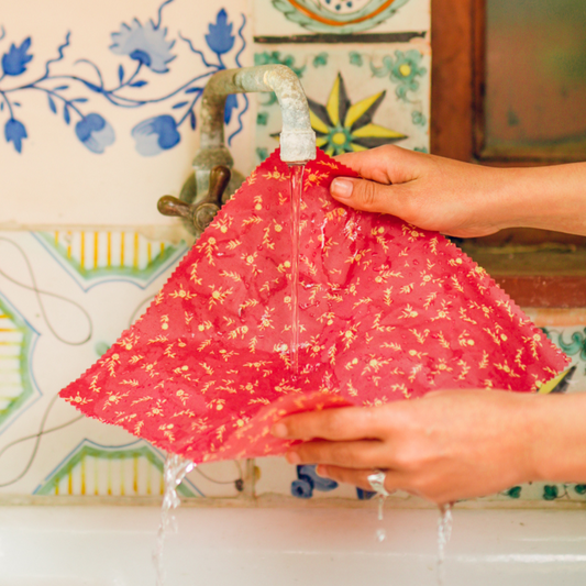 Envoltorio de cera de abeja - Pavo Real - Tapa't - Pack 3 tamaños