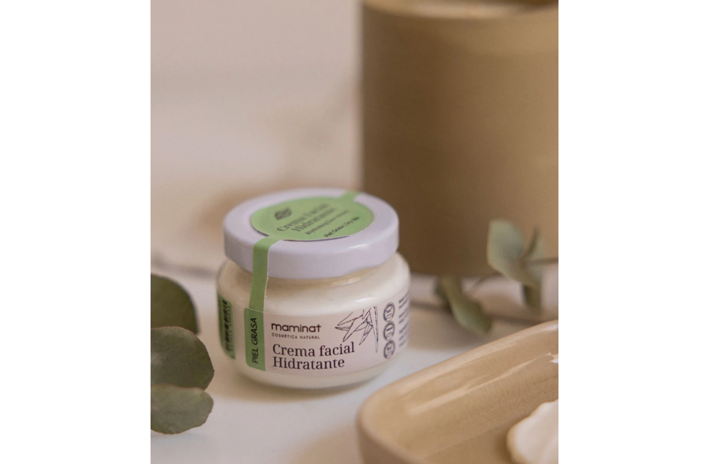 Crema Facial Hidratante Piel Grasa. Maminat