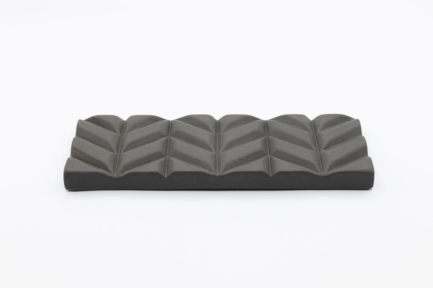 Jabonera de Gres Grande Negro - Algodón en Rama - OFERTA