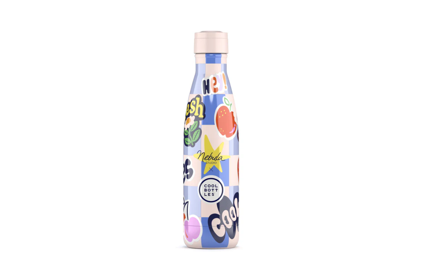 Botella de Acero inoxidable 500ml - Sticker Fever - NÉBULA- Coolbottles
