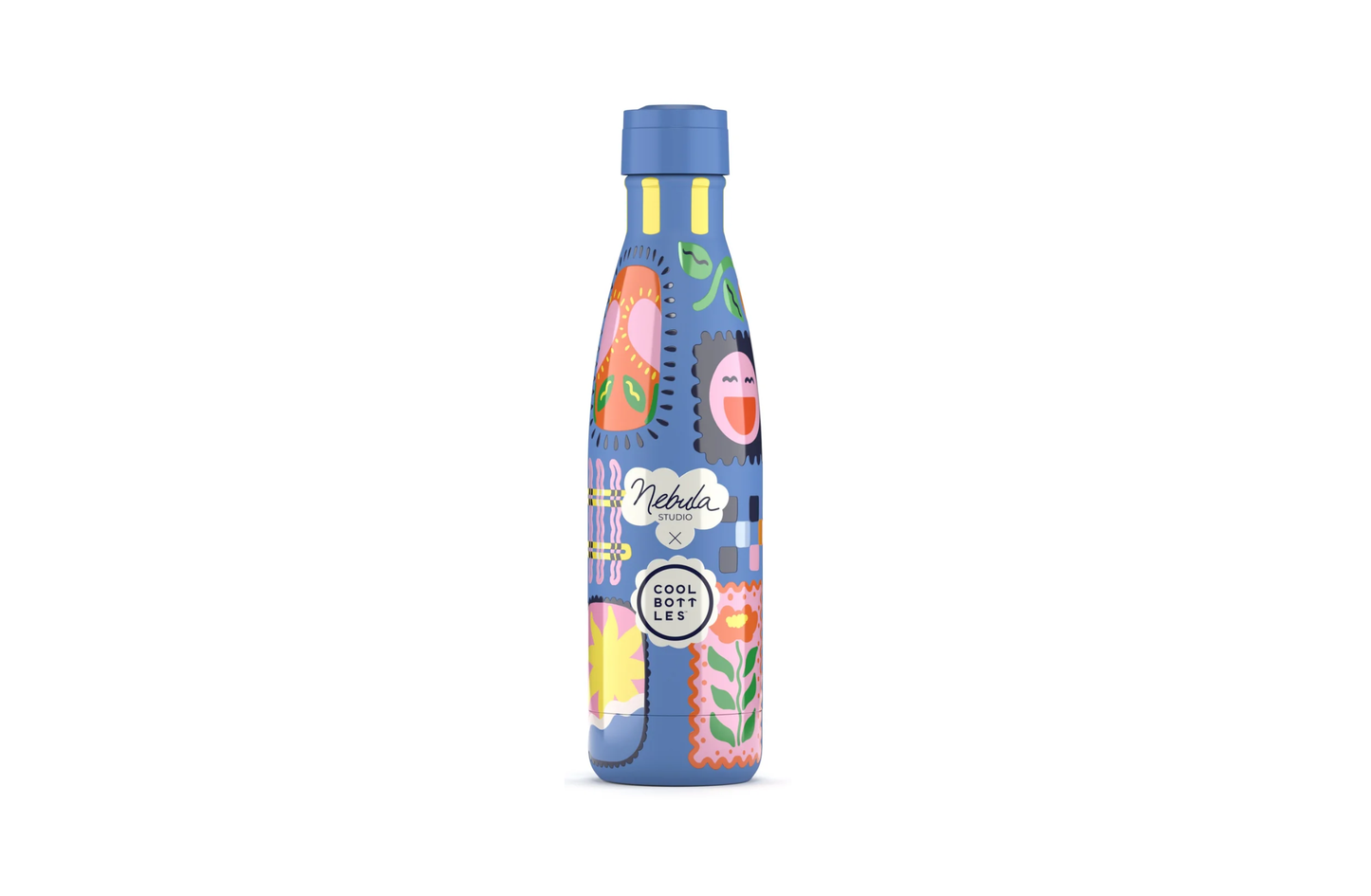 Botella de Acero inoxidable 500ml - Patch Zone - NÉBULA- Coolbottles