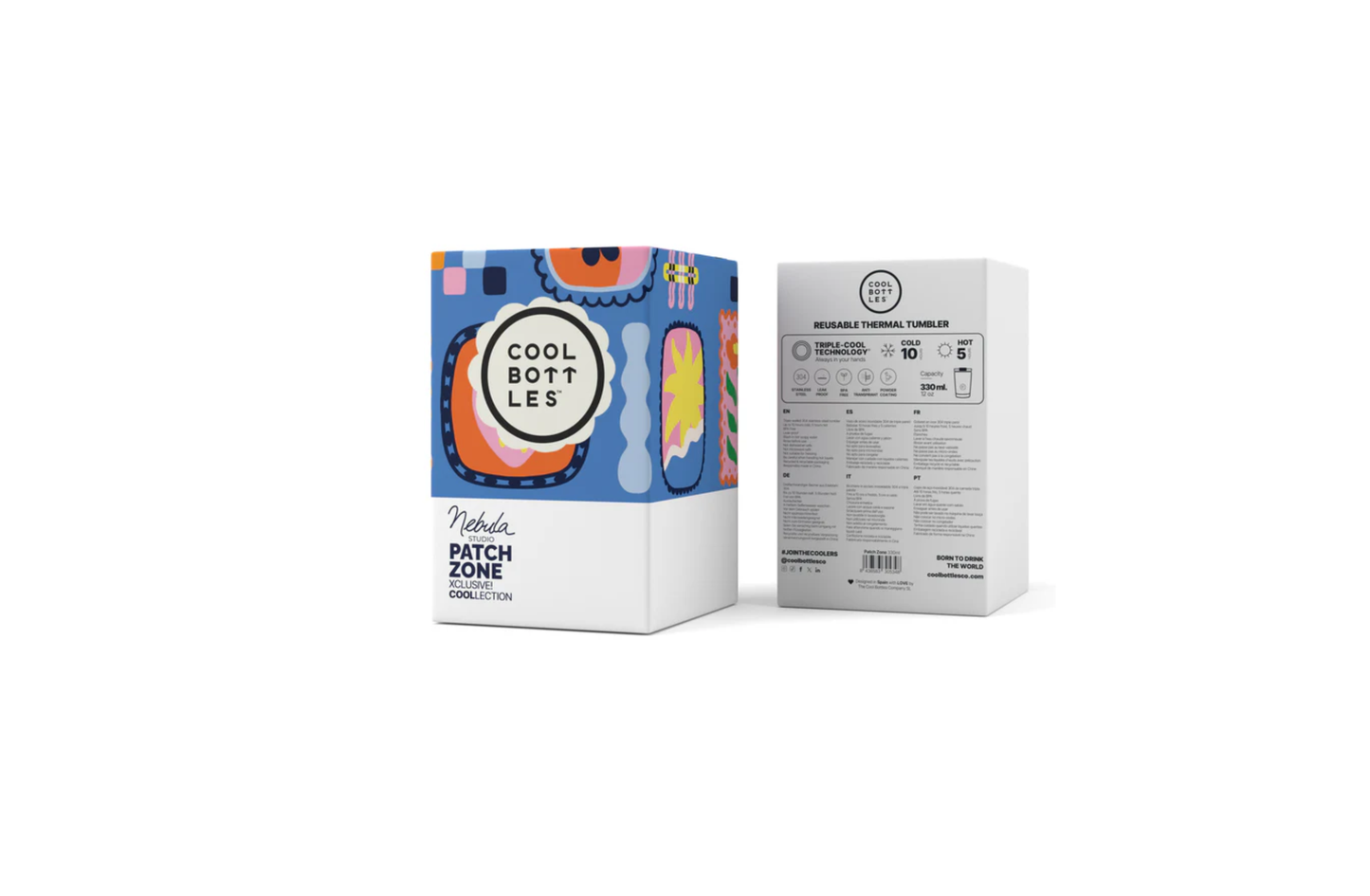 Vaso térmico 330 ml Tumblers - Patch Zone - NÉBULA -Coolbottles