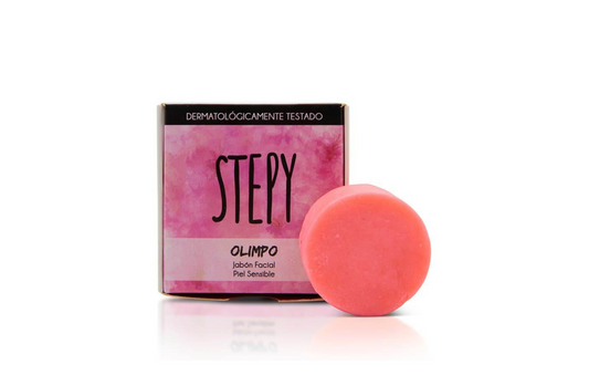 Jabón facial para pieles sensibles - OLIMPO - STEPY