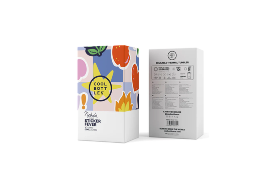 Vaso térmico 550 ml Tumblers - Sticker Fever- NÉBULA -Coolbottles