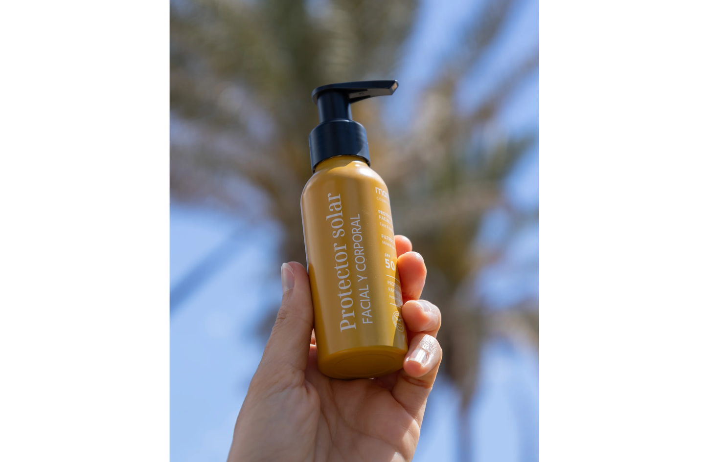 ¡Nuevo envase! Protector solar natural facial y corporal SPF 50 - Maminat