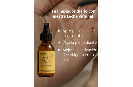Leche Virginal, Desmaquillante Suave. Maminat