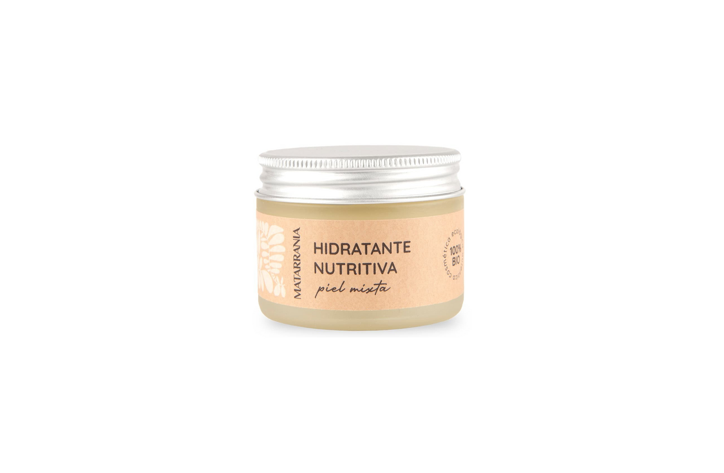 Hidratante nutritiva facial piel mixta 100% BIO. Matarrania