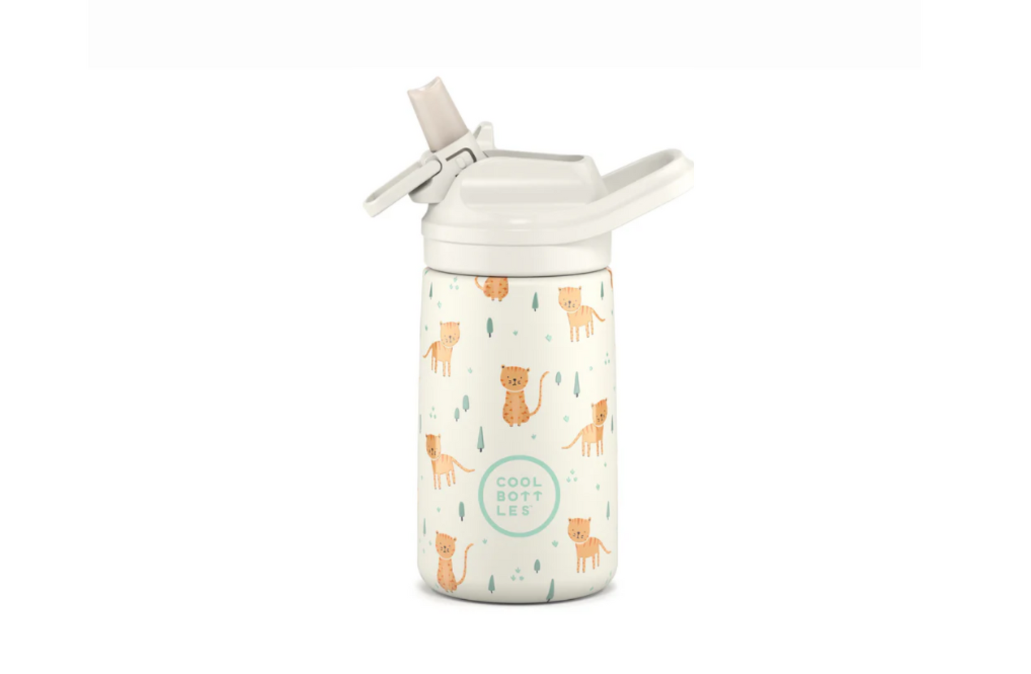 Botella Acero Inoxidable Kiddies 350ml -Whisker Kittens- Coolbottles