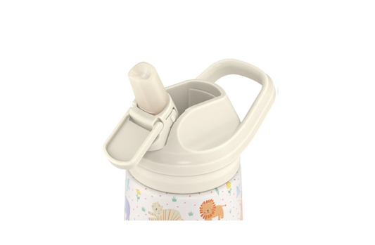 Botella Acero Inoxidable Kiddies 350ml - Little wheels- Coolbottles