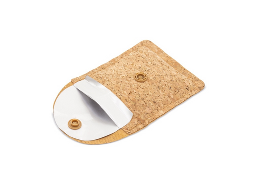 Colillero portátil. Formato sobre de corcho y aluminio.