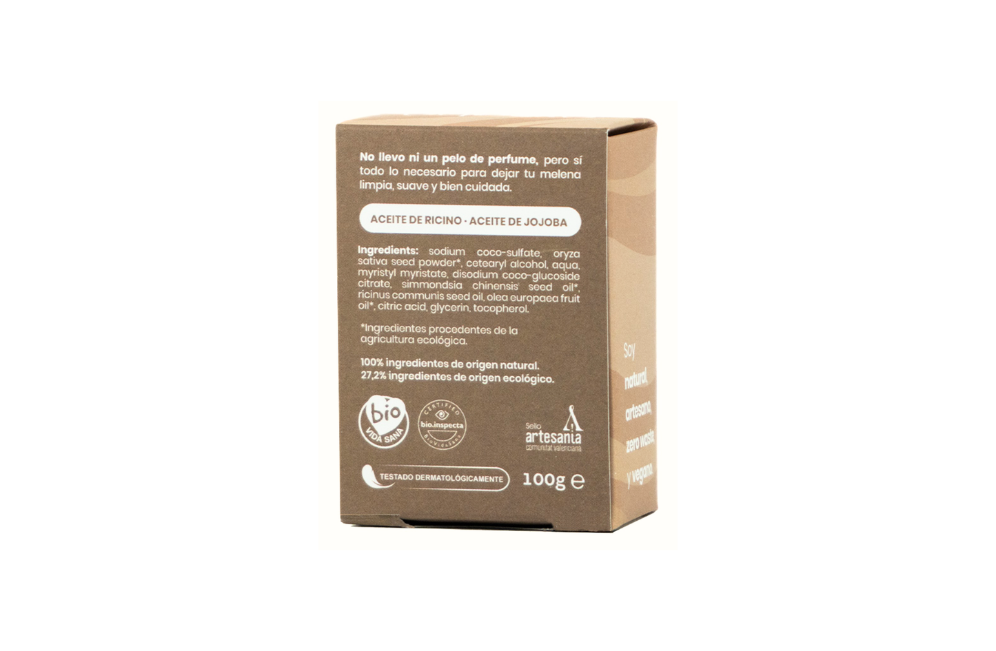 Champú sólido Sin Perfume - Essabó