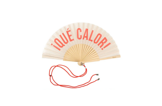 Abanico "¡QUÉ CALOR!" - FISURA