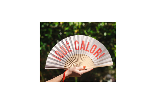 Abanico "¡QUÉ CALOR!" - FISURA