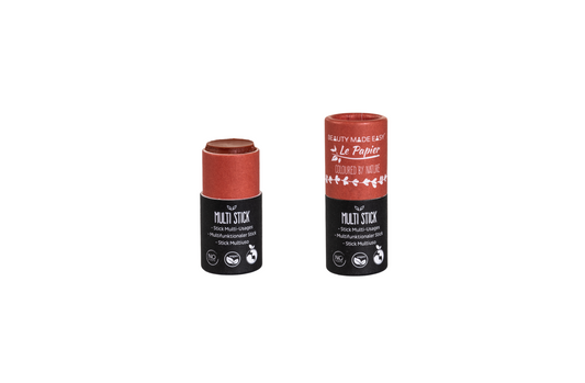 Multi Stick ROJO para labios y mejillas 2 en 1 . 6gr - Made Beauty Easy Le papier