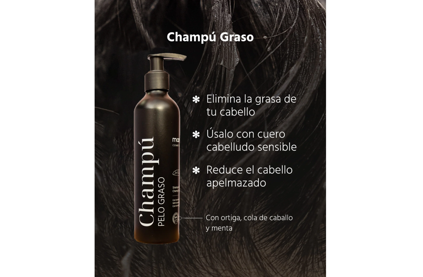 Champú para pelo graso - Maminat