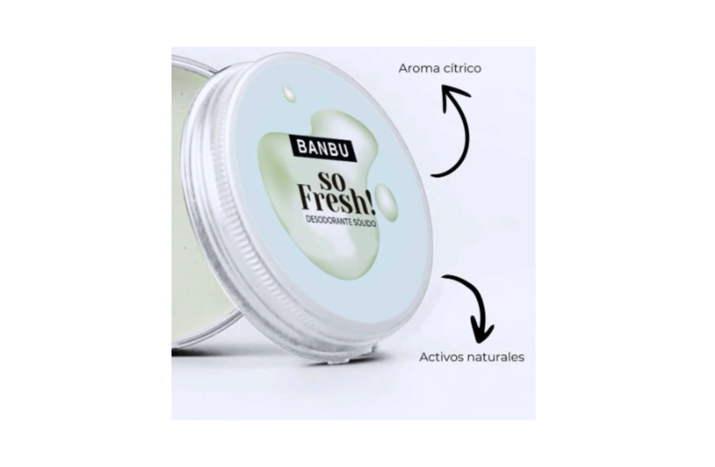 Desodorante en crema eco SO FRESH - Banbú