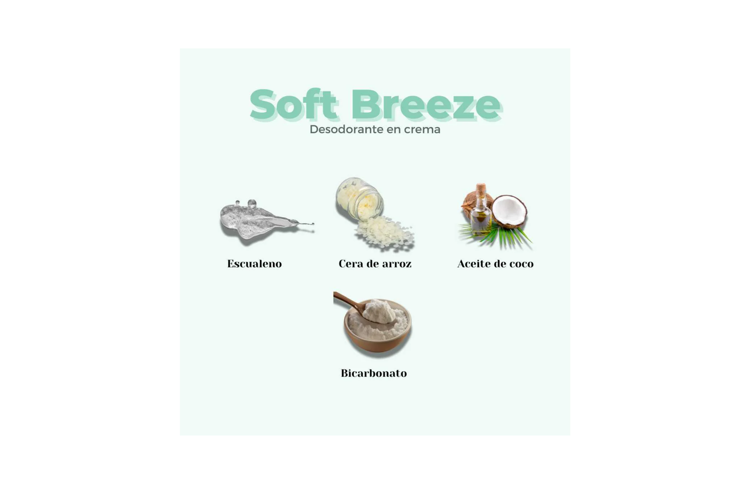 Desodorante en crema eco PIEL SENSIBLE-  SOFT BREEZE - Banbú