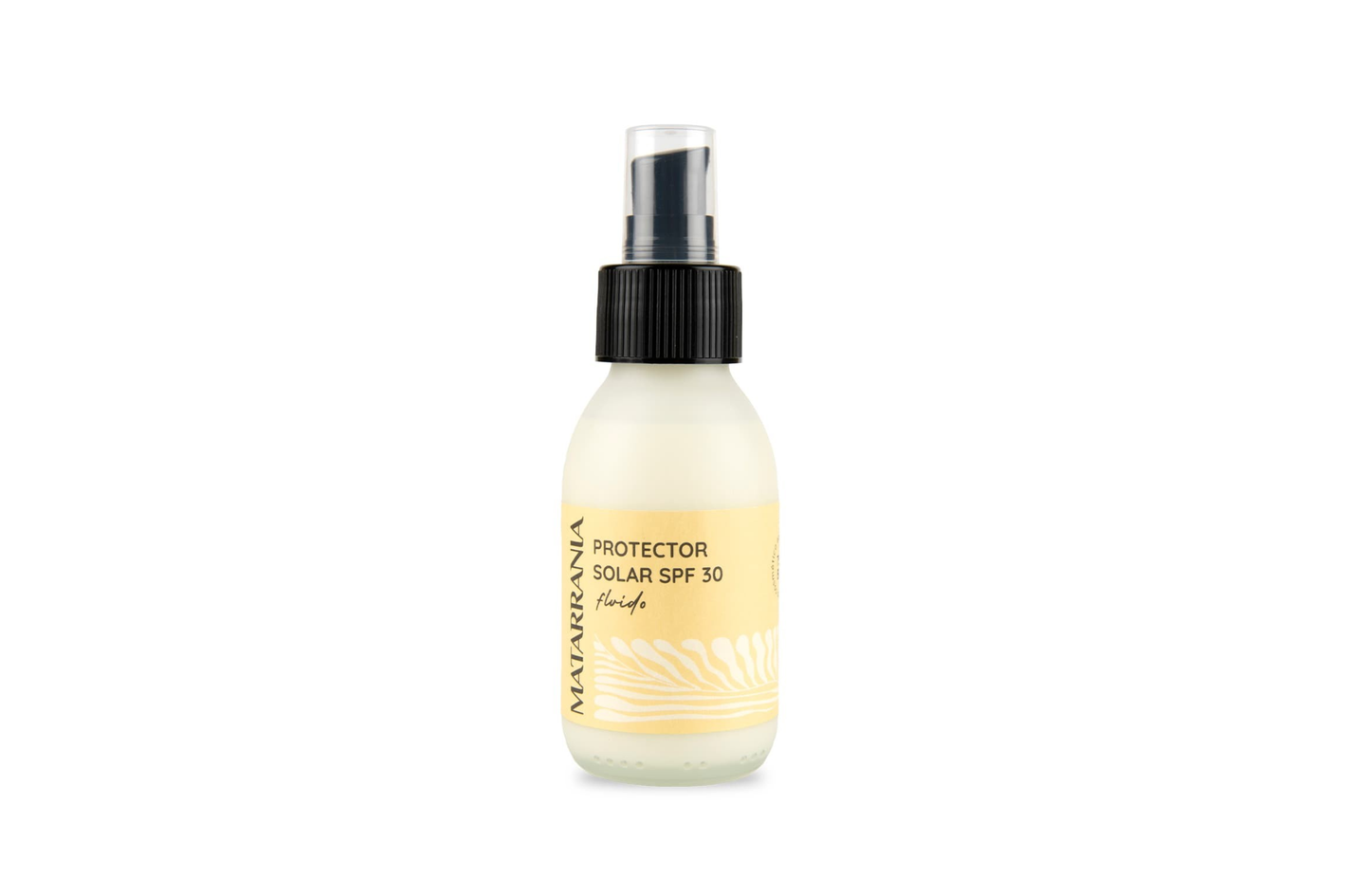 Protector solar Mineral fluido SPF30 75% BIO. Matarrania