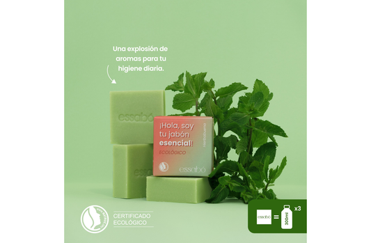Jabón Essabó Esencial - Hierbabuena