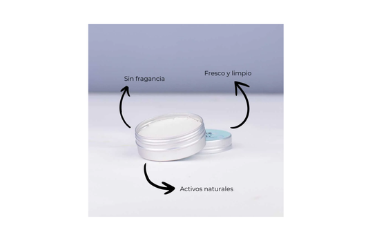 Desodorante en crema eco PIEL SENSIBLE- SILVER TOUCH - Banbú