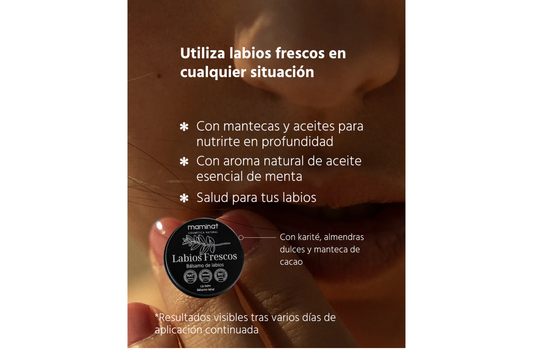 Bálsamo Labios Frescos. Maminat