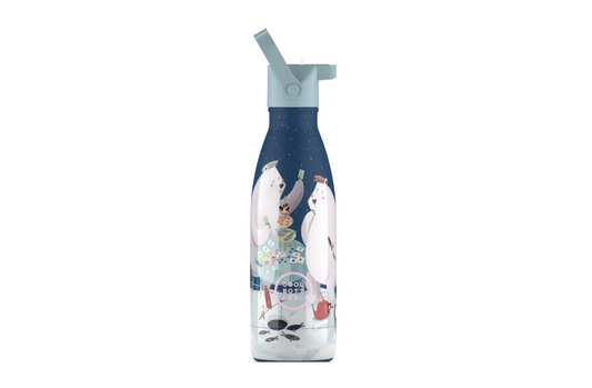 Botella Acero Inoxidable Kids 350ml Polar Bears - Coolbottles