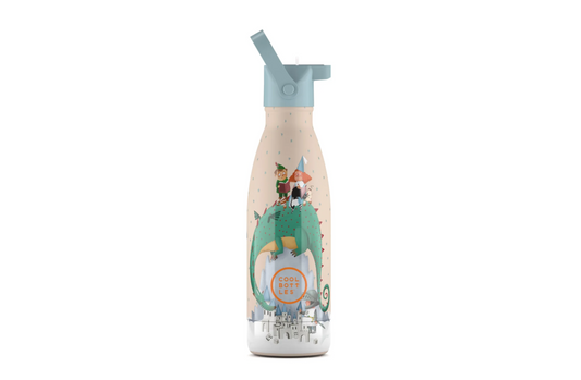 Botella Acero Inoxidable Kids 350ml -Dragon Dreams - Coolbottles