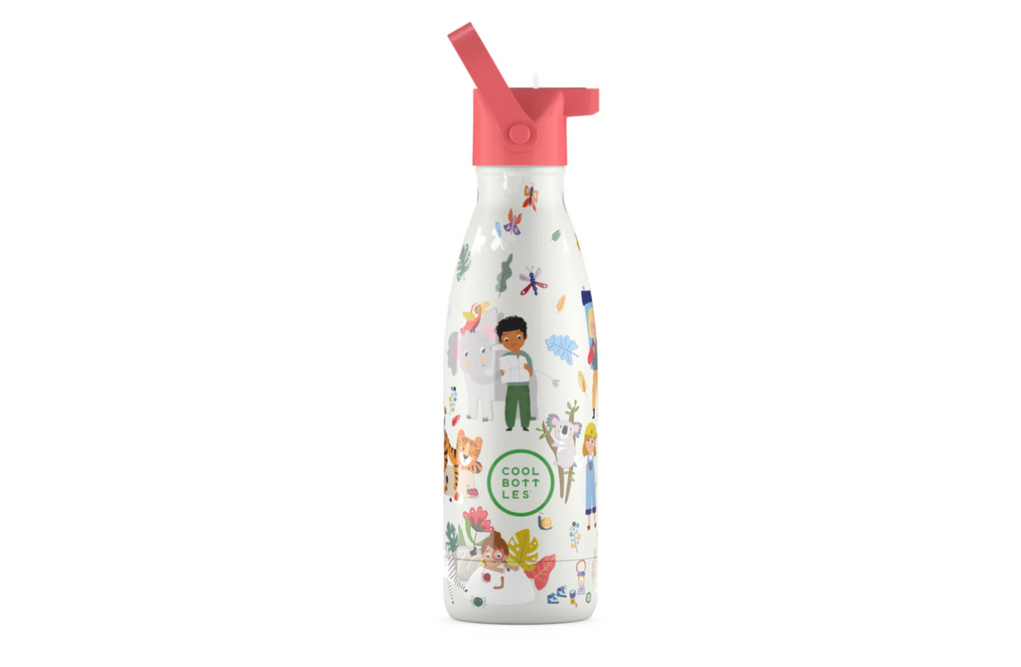 Botella Acero Inoxidable Kids 350ml -Curious Explorer - Coolbottles