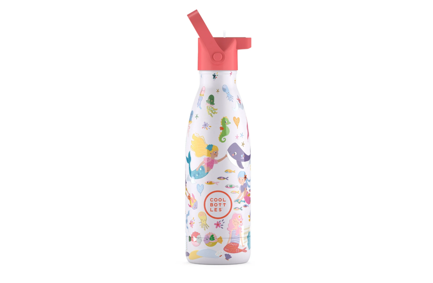 Botella Acero Inoxidable Kids 350ml - Sweet Mermaids - Coolbottles