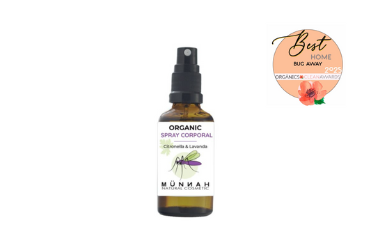 Repelente de mosquitos en spray, citronela y lavanda- Münnah