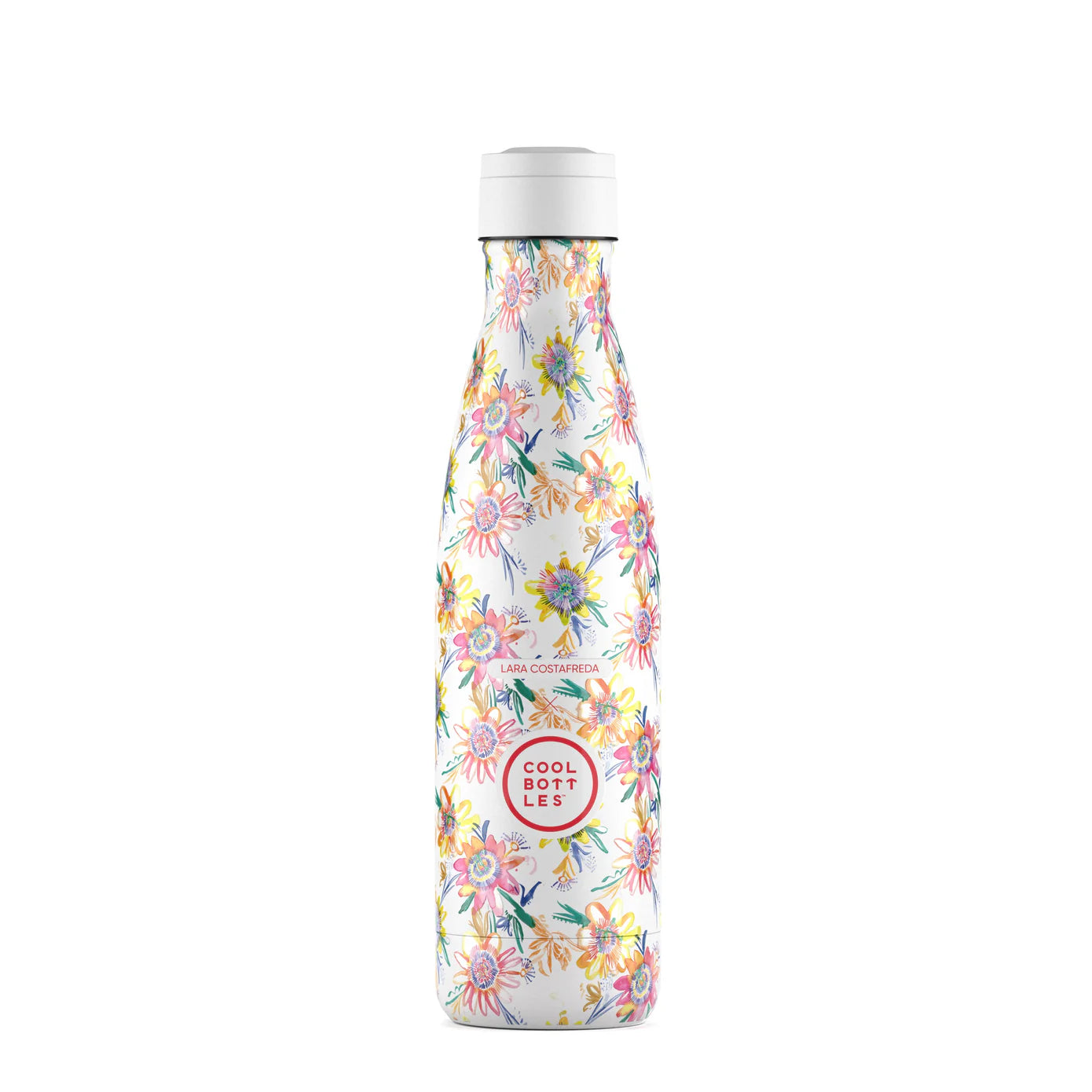 Botella de Acero Inoxidable 500ml SECRET BLOSSOMS - LARA COSTAFREDA. Coolbottles