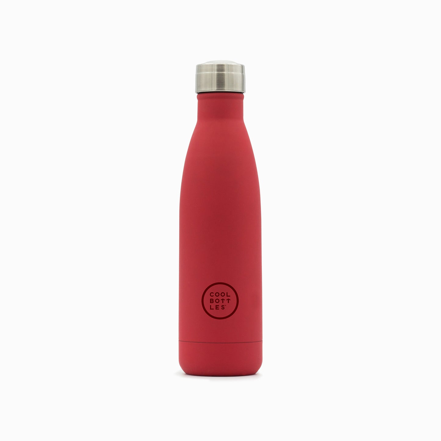 Botella de Acero Inoxidable 500ml Vivid Red - Coolbottles