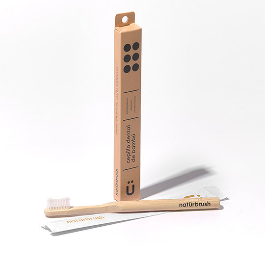 Cepillo Dental de Bambú - Nude. Naturbrush