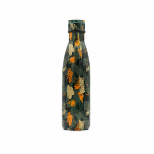 Botella de Acero Inoxidable 500ml Wild Forest - Coolbottles