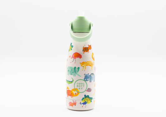 Botella Acero Inoxidable Kids 260ml African Safari - Coolbottles