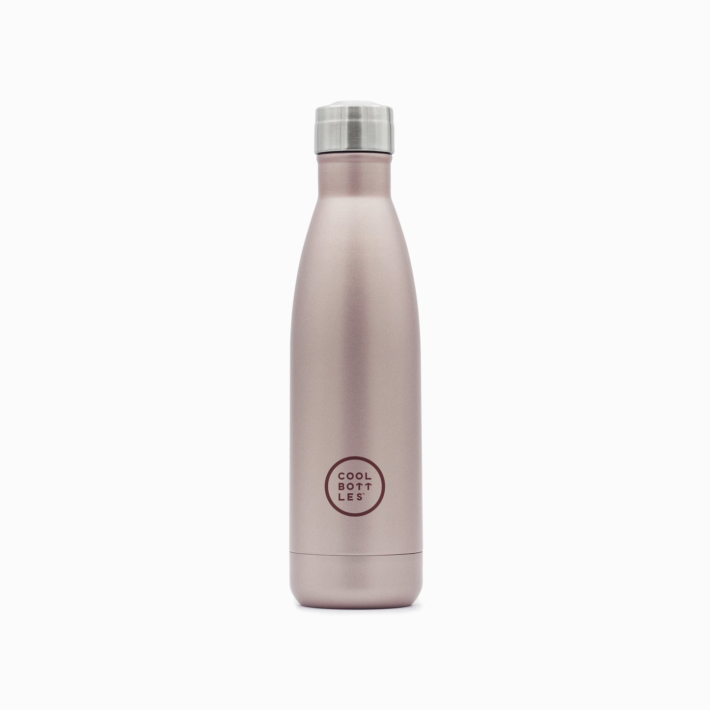 ¡OFERTA! Botella de Acero Inoxidable 500ml Metallic Rose - Coolbottles