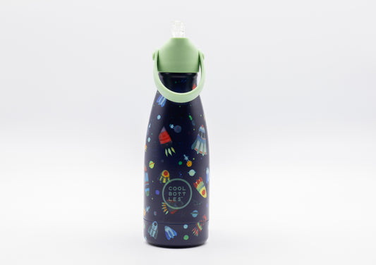 Botella Acero Inoxidable Kids 260ml Space Rockets - Coolbottles